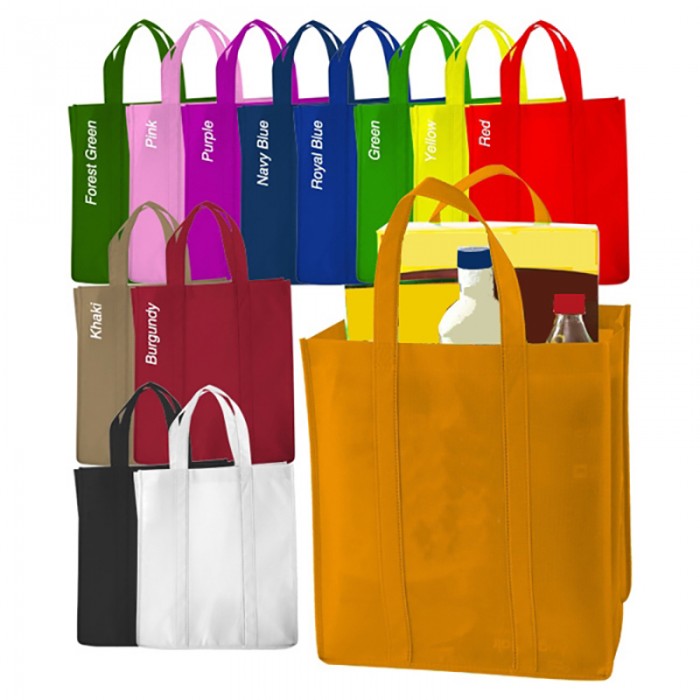 Laminated Non-woven Grocery Tote Bag